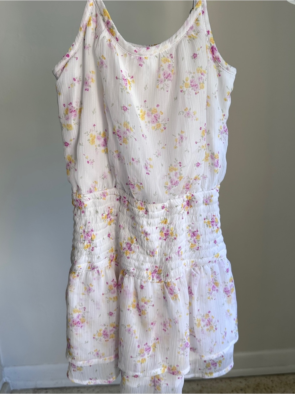 Abercrombie kids beautiful flower romper